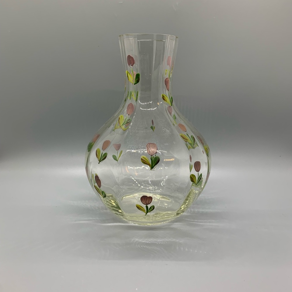 Hand painted vase
